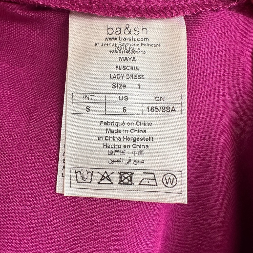 ba&sh Lavender Purple Floral Wrap Maxi Dress - Picture 7 of 10